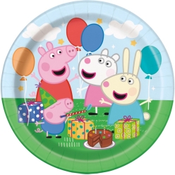 Peppa Pig & Friends Dinner Plates - 10 PK